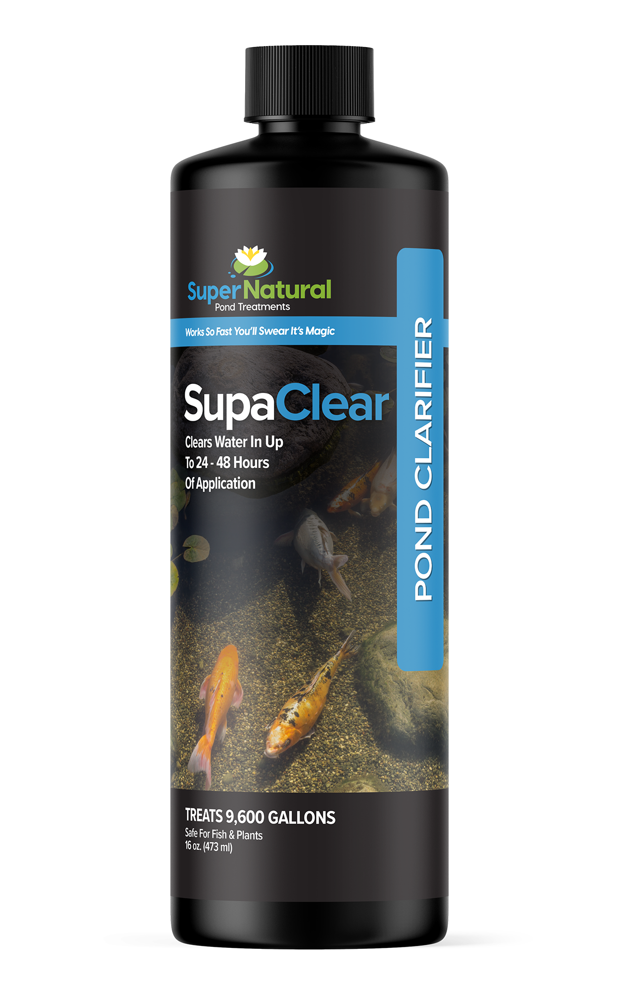 SUPACLEAR (PROFIX )(FORMERLY D-SOLV9)QUICK FIX POND CLEANER 16OZ