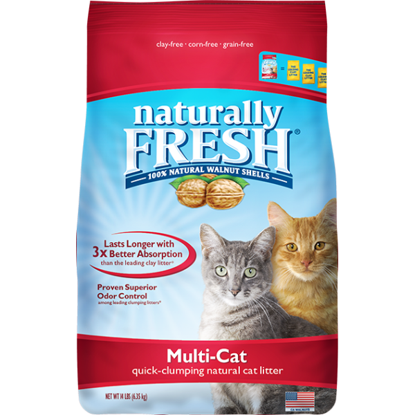 NF MULTI-CAT NATURAL LITTER 14LB.