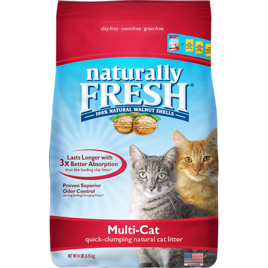 NF MULTI-CAT NATURAL LITTER 14LB.