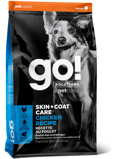 GO! SKIN & COAT CKN DOG  3.5 LB.