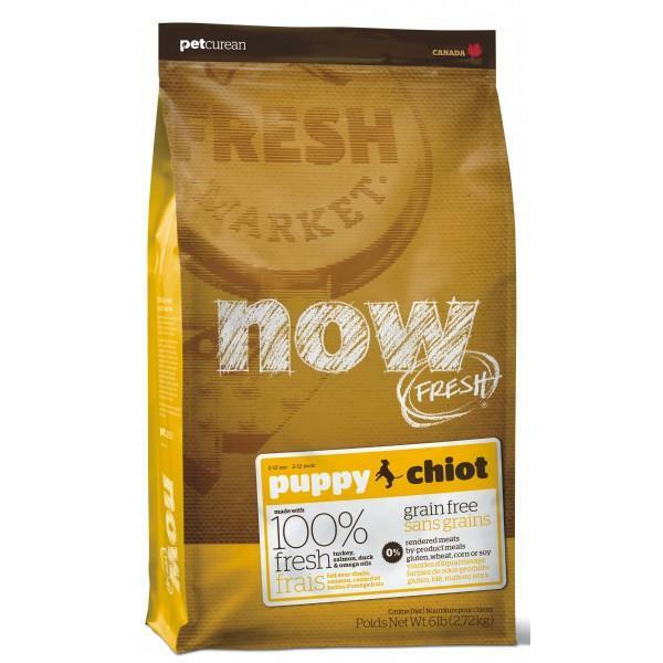 NOW! FRESH GRAIN FREE PUPPY 6LBS