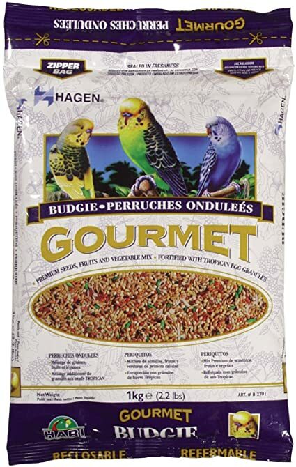 GOURMET PARAKEET SEEDMIX 1KG.