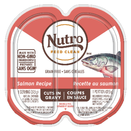 NUTRO CAT P.P SALMON GRAVY 2.65OZ.