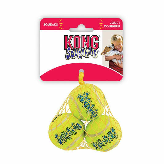 KONG SQUEAK AIR BALLS XSM 3PK