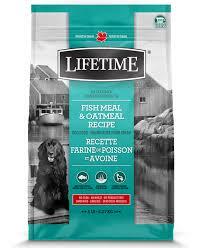 LIFETIME DOG FISH & OATMEAL 2.27KG.