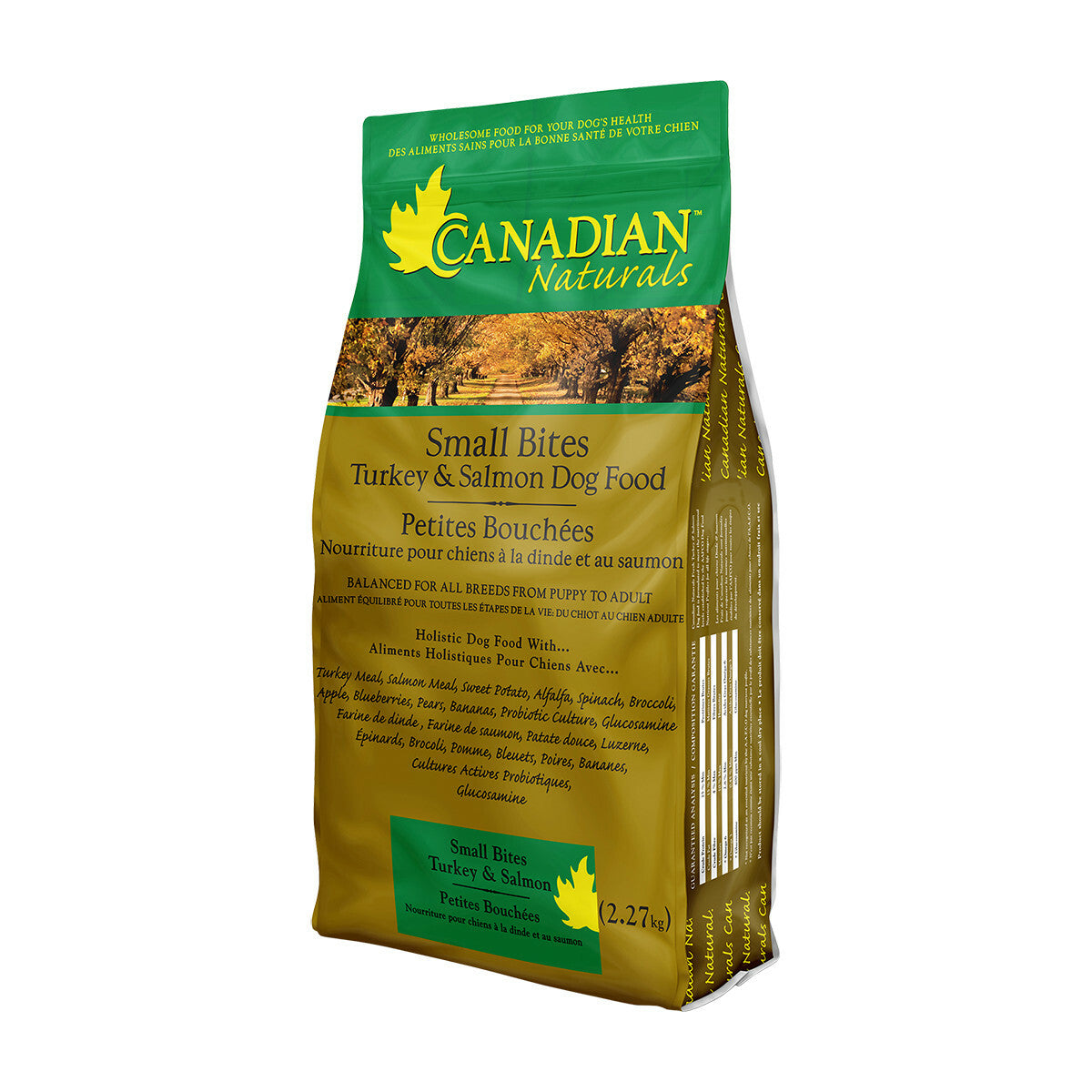 CANADIAN NATURALS DOG TURKEY & SALMON SM BITES 6.8KG.