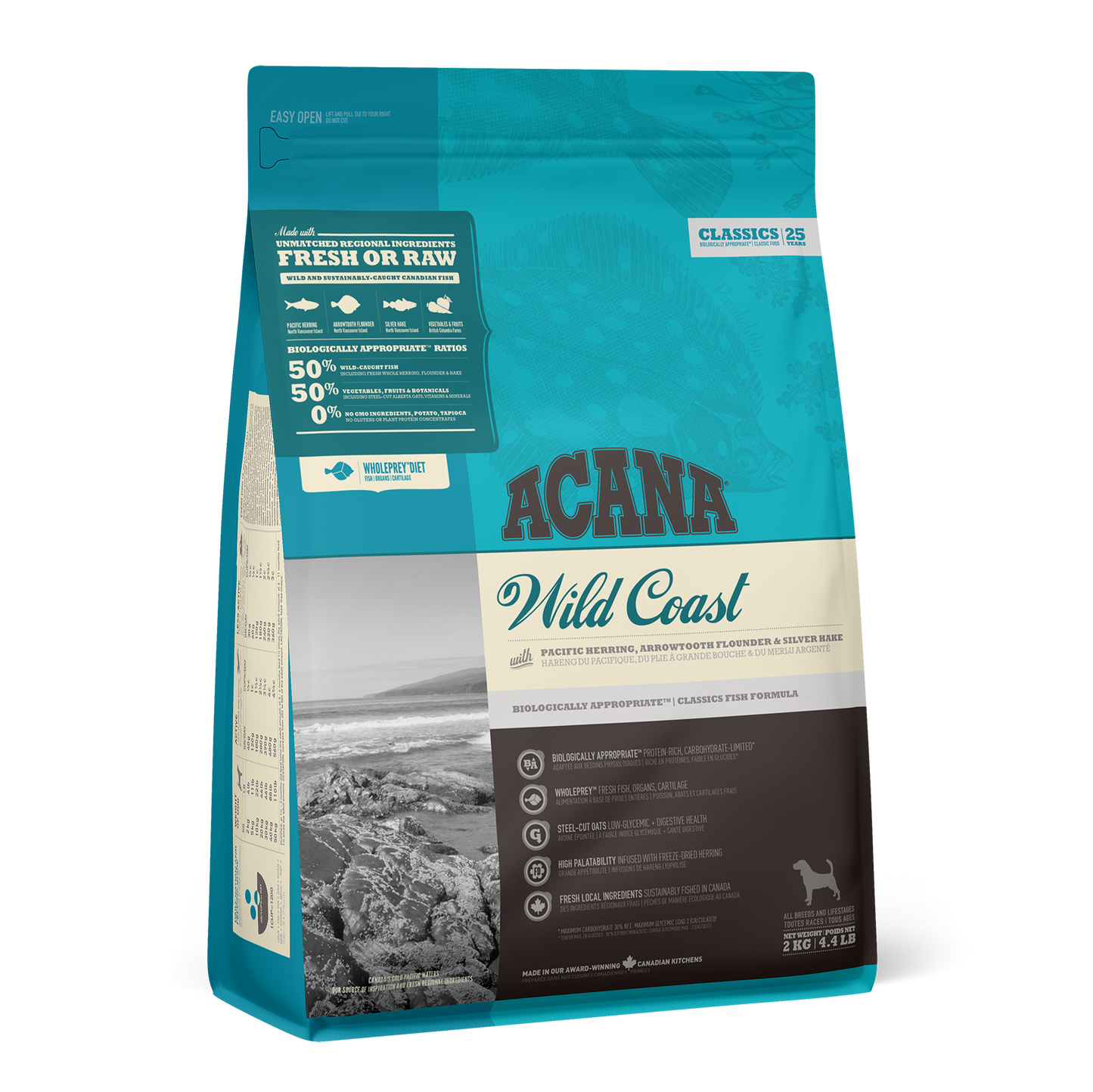 ACANA CLASSICS DOG WILD COAST 2KG.