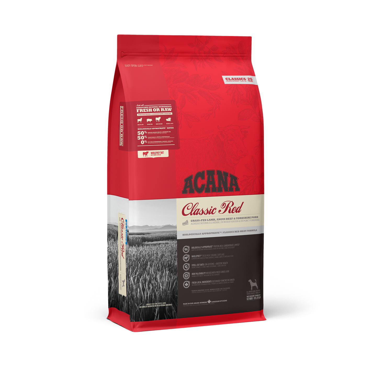 ACANA CLASSICS DOG CLASSIC RED 17KG.