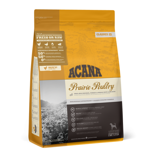 ACANA CLASSICS DOG PRARIE POULTRY 2KG.