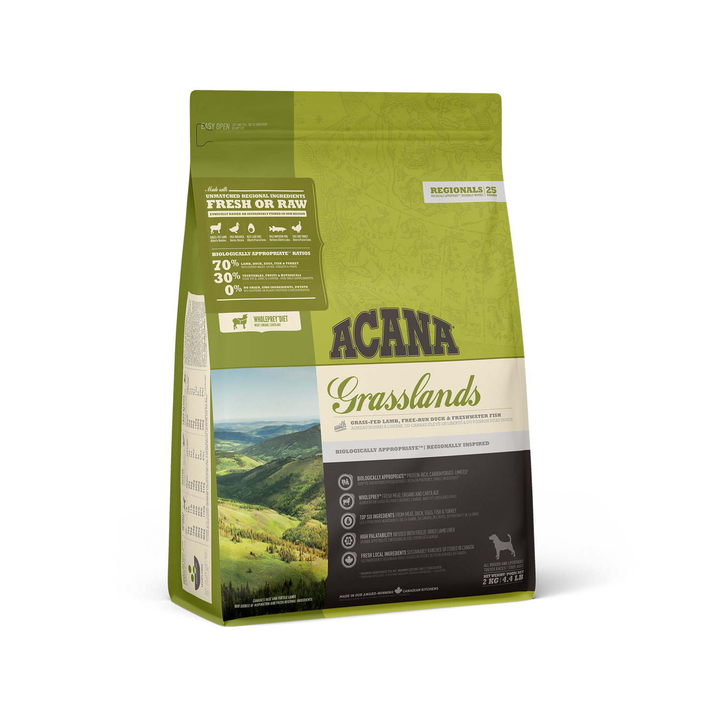 ACANA REGIONALS DOG GRASSLANDS 2KG.