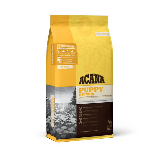 ACANA HERITAGE DOG PUPPY & JUNIOR 6KG.