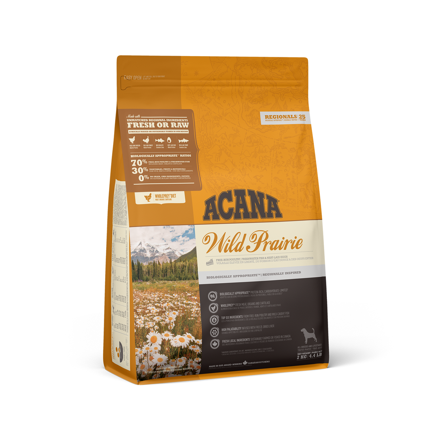 ACANA REGIONALS DOG WILD PRARIE 2KG.