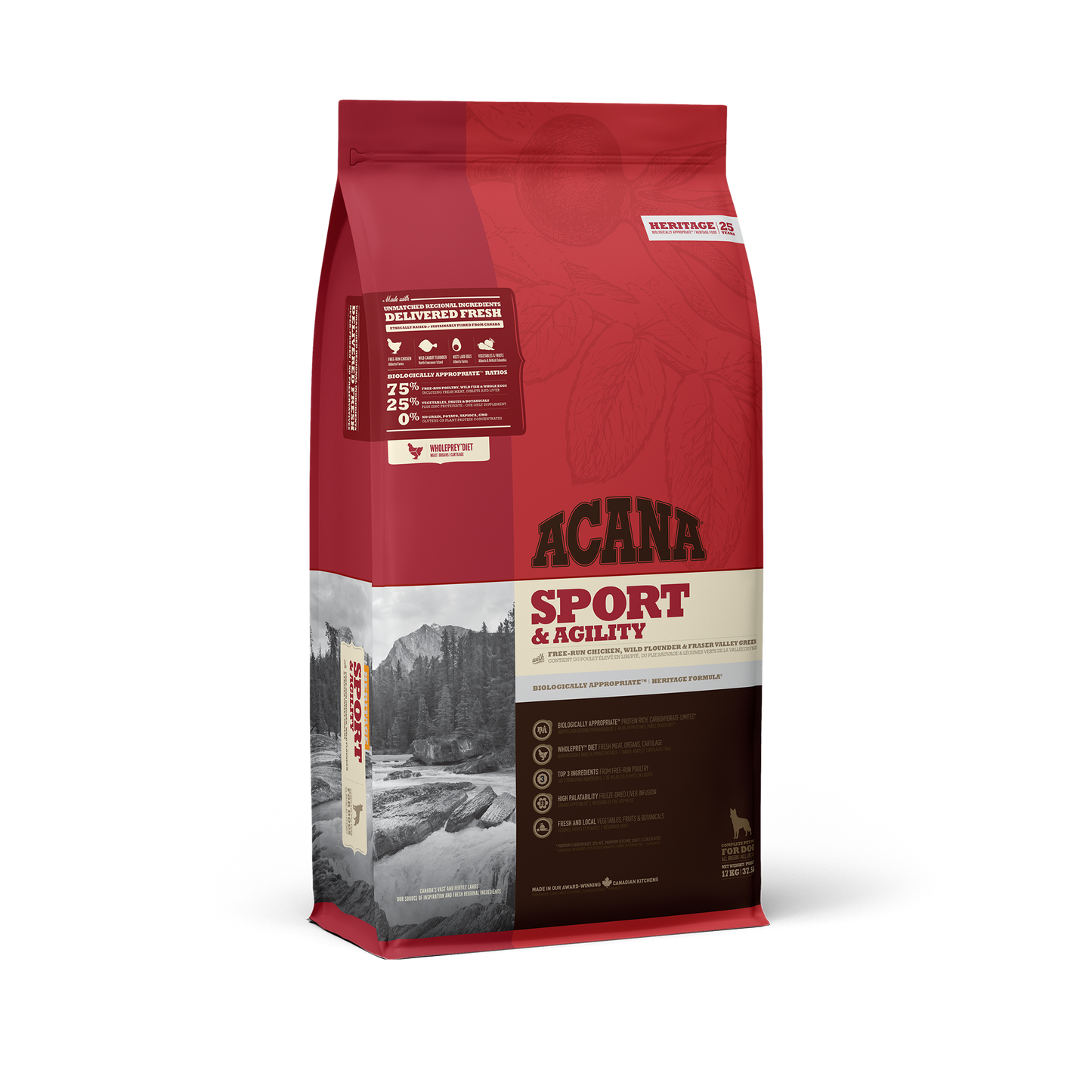 ACANA HERITAGE DOG SPORT & AGILITY 11.4KG.