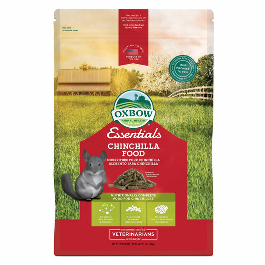 OXBOW CHINCHILLA FOOD 3LB.