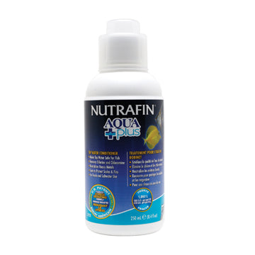 NUTRAFIN AQUA PLUS TAP WATER CONDITIONER 250ML.