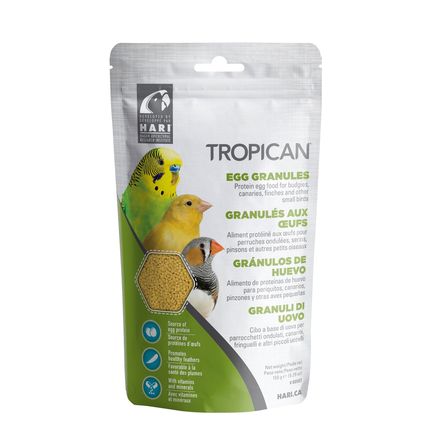 HARI TROPICAN EGG GRANULES 150G