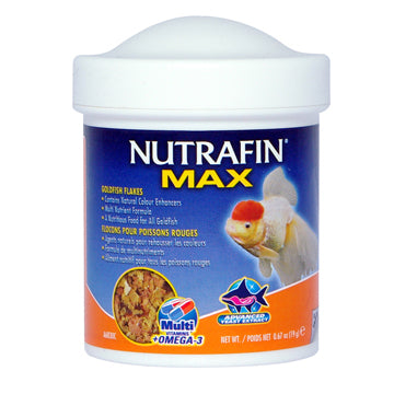 NUTRAFIN GOLDFISH FLAKES 19G.