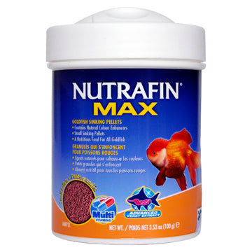 NUTRAFIN GOLDFISH SINKING PELLETS 100G.