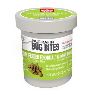 NUTRAFIN BUG BITES BOTTOM FEEDER FORMULA SM 45G.