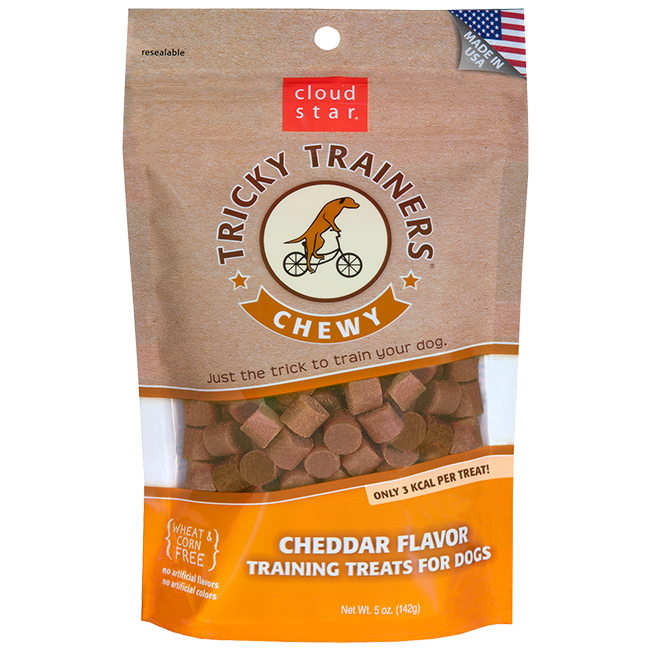 CHEWY TRICKY TRAINERS - CHEDDAR 5OZ