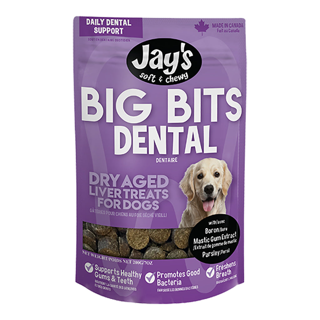 JAYS BIG BITS LIVER DENTAL 200G.