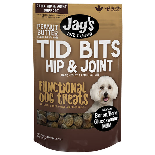 JAYS TID BITS PEANUT BUTTER HIP & JOINT 200G.