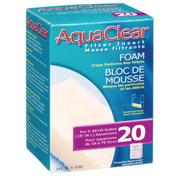 AQUACLEAR FOAM 20.