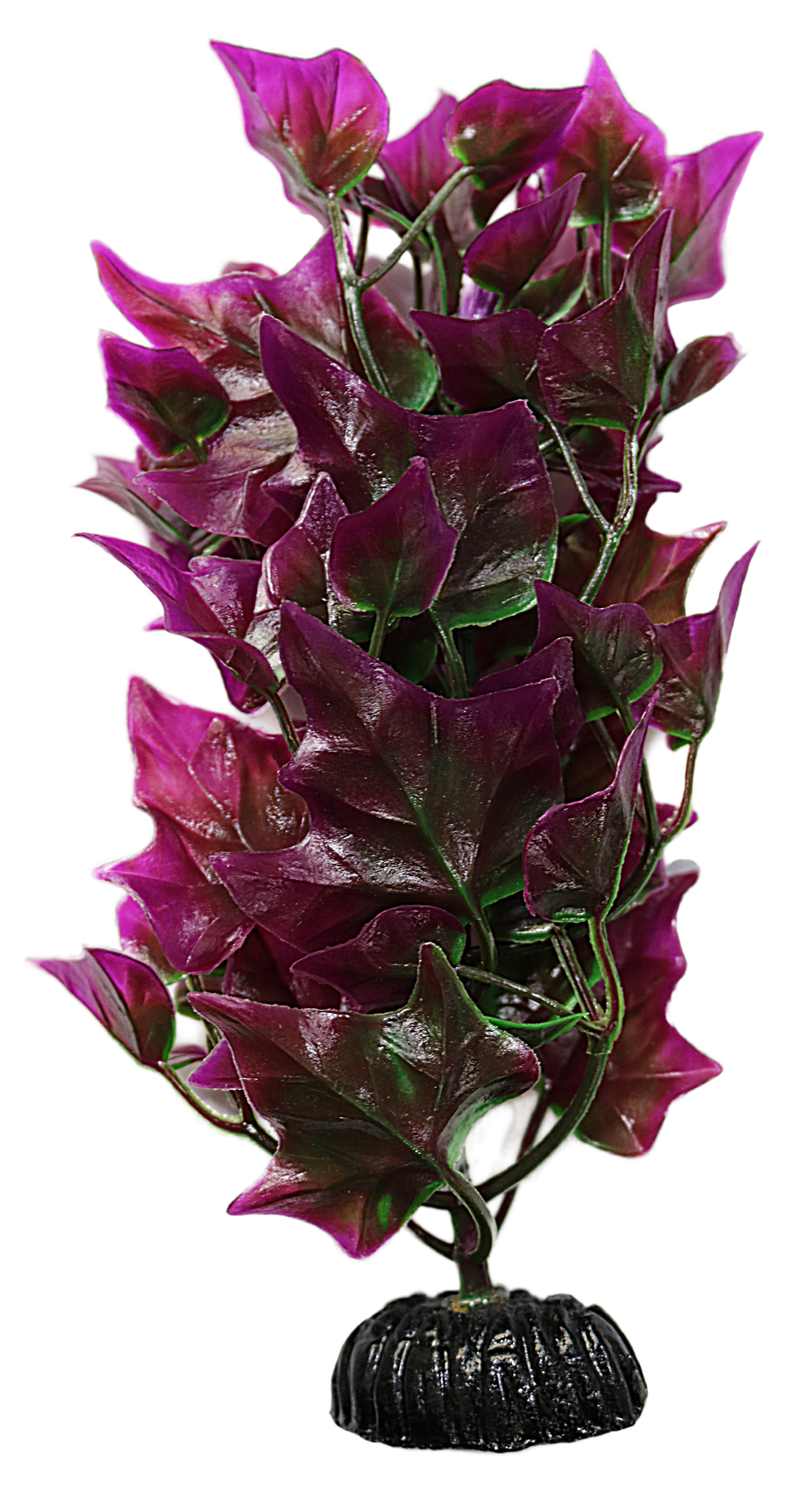 AL PLASTIC PLANT PURPLE GREEN IVY 8IN.