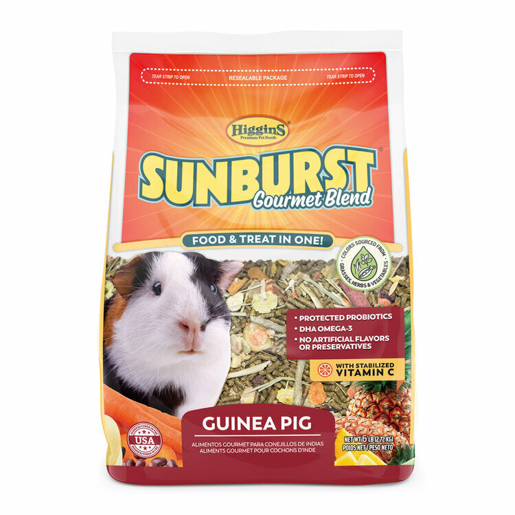 SUNBURST GUINEA PIG FOOD 3LB.