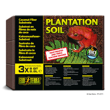 EXO TERRA PLANTATION SOIL 3PK.