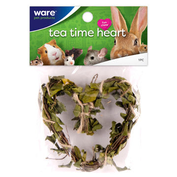 WARE SM ANIMAL TEA TIME HEART.