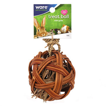 WARE SM ANIMAL EDIBLE TREAT BALL.