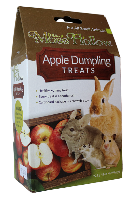 MOSS HOLLOW APPLE DUMPLING TREATS 225G.