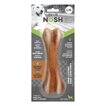 ZEUS NOSH CHEW NATURAL WOOD FLAVOR LG.