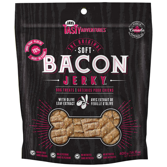 JAYS SOFT BACON JERKY 400G.