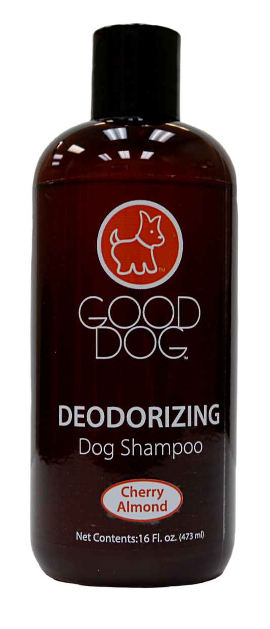 GOOD DOG SHAMPOO DEODERIZING CHERRY ALMOND 16OZ.