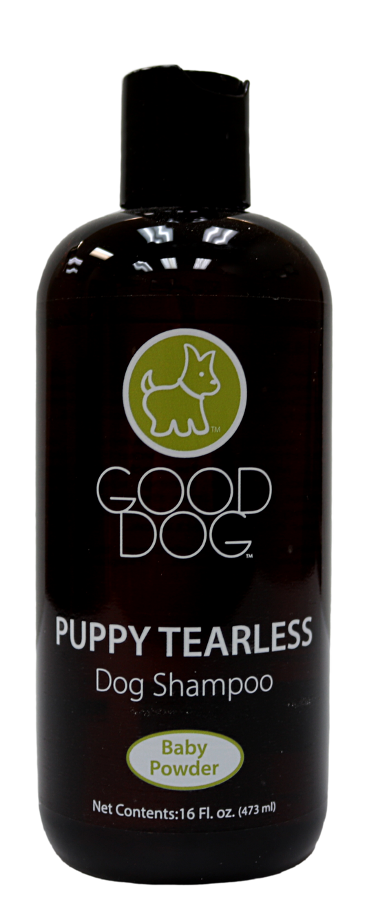 GOOD DOG SHAMPOO PUPPY TEARLESS BABY POWDER 16OZ.