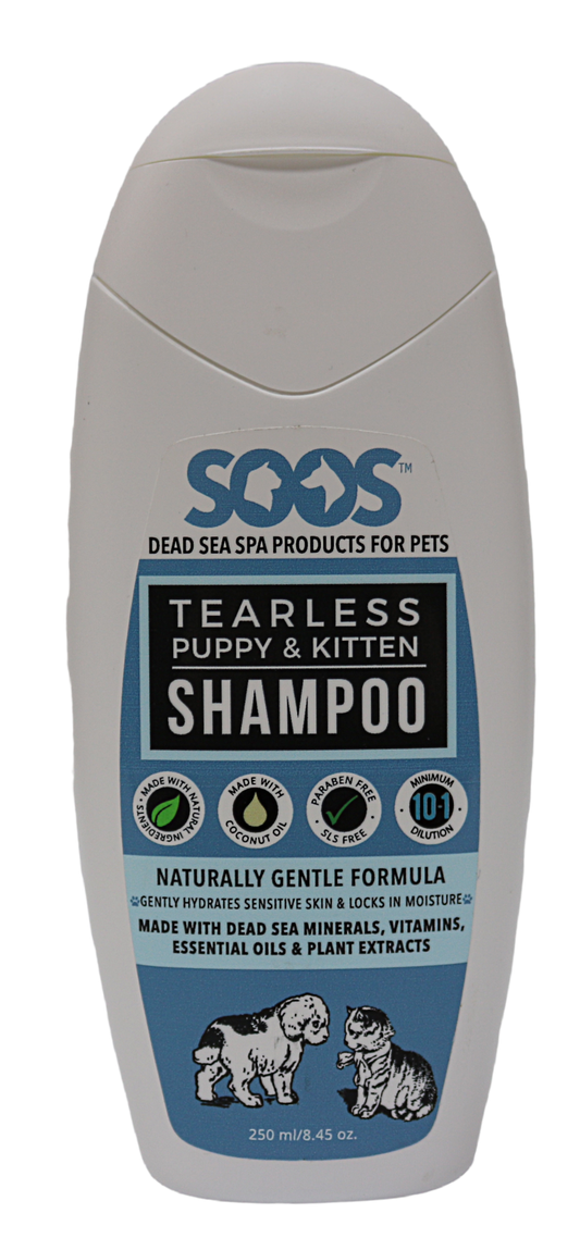 SOOS SHAMPOO TEARLESS PUPPY & KITTEN 250ML.