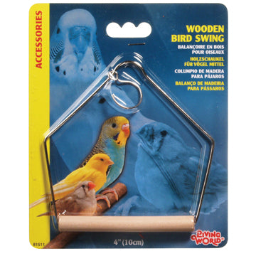 LIVING WORLD WOODEN SWING MED.