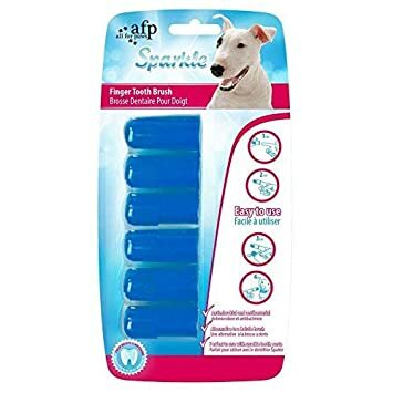 AFP SPARKLE FINGER TOOTHBRUSH 6PK.