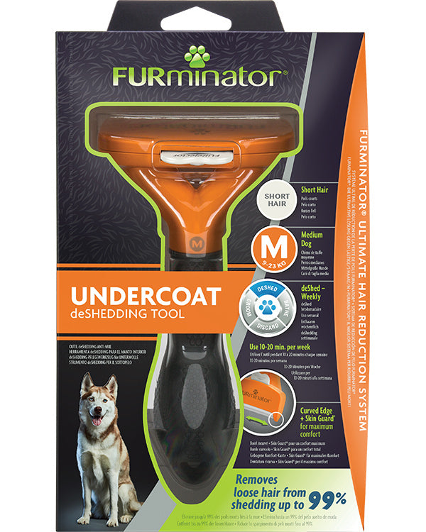 FURMINATOR SHORT HAIR DESHEDDING TOOL MED.