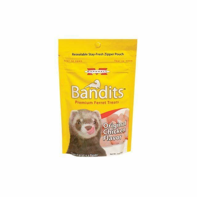 BANDITS FERRET TREAT CHICKEN FLAVOR 4OZ.