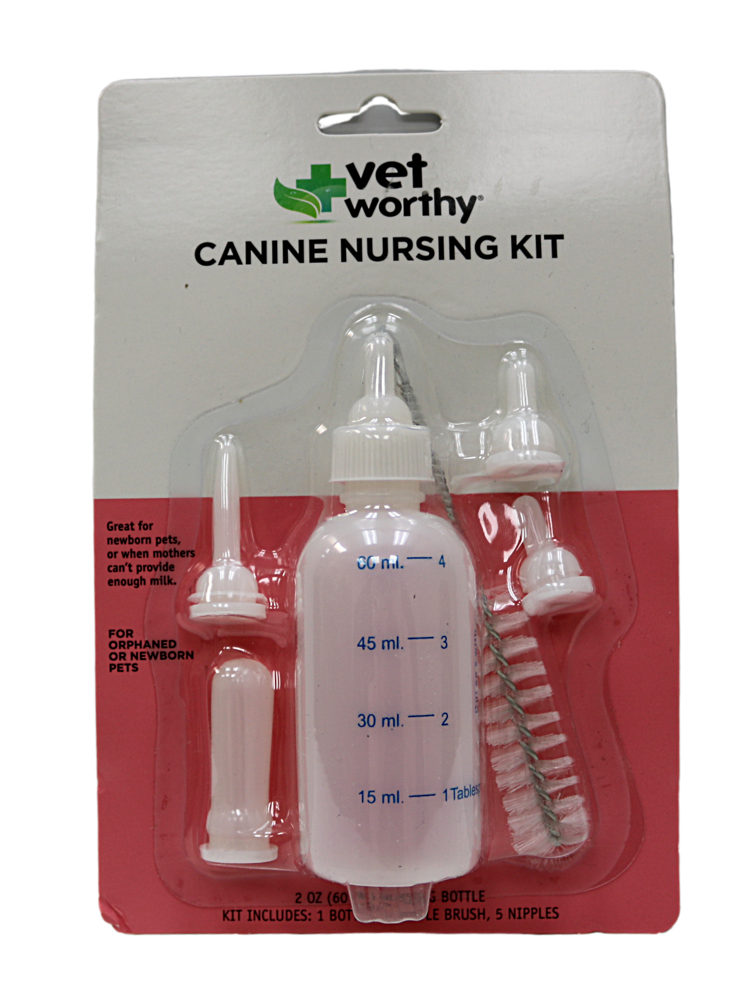 VET WORTHY CANINE  NURSING KIT 2OZ.