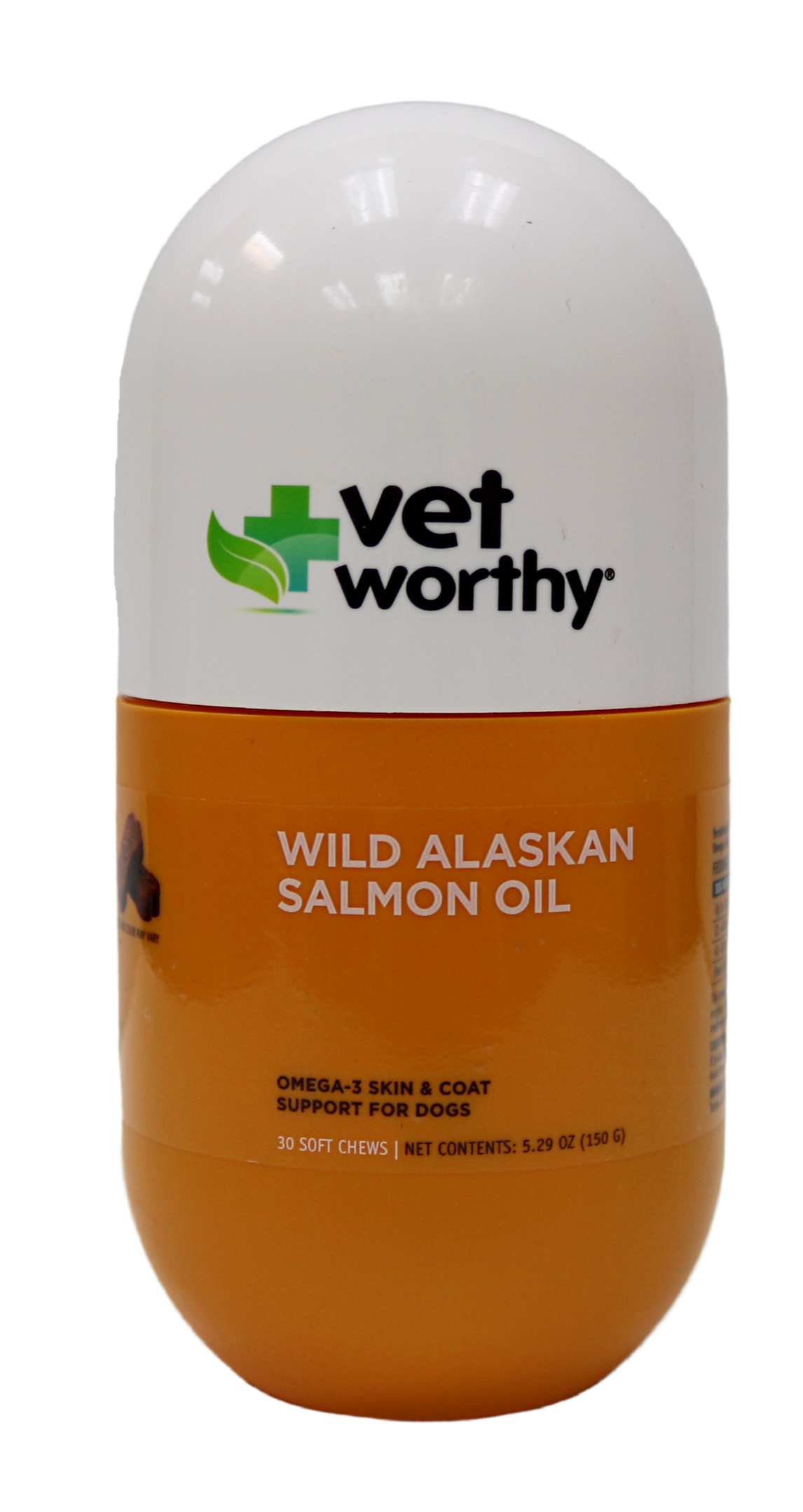 VET WORTHY ALSKAN SALMON OIL CHEW 20CT.