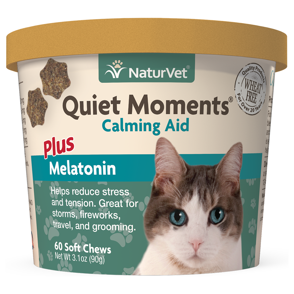 NATURVET QUIET MOMENTS CAT CLAMING AID 60PC.