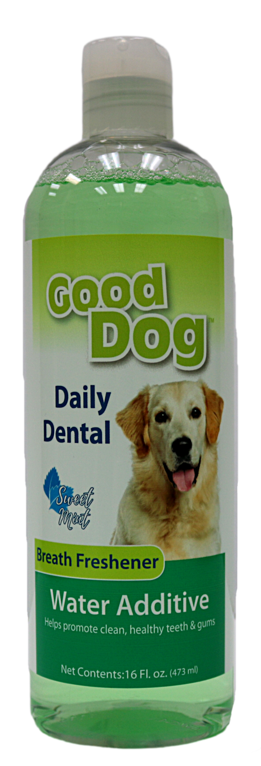 GOOD DOG DENTAL WATER ADDITIVE 16OZ.