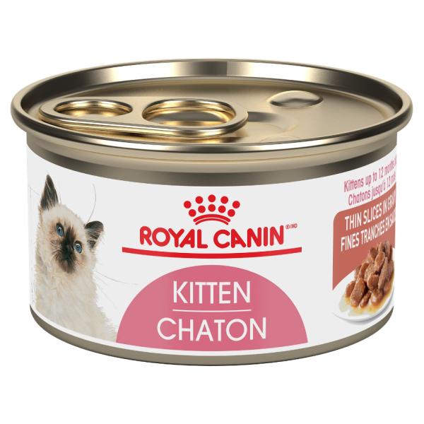 ROYAL CANIN THIN SLICES IN GRAVY KITTEN 85GM.