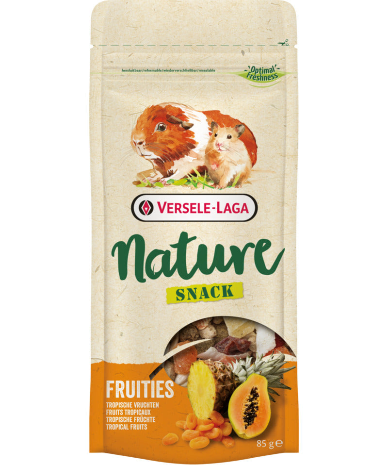 VERSELE LAGA NATURE SNACK FRIUTIES 85G.