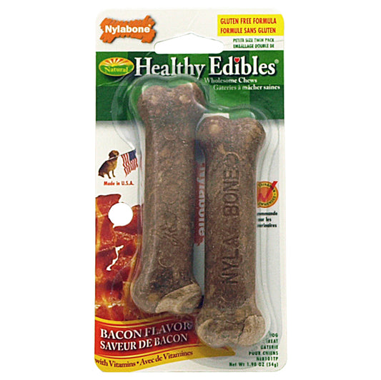 HEALTHY EDIBLES CHEW BACON XS 2PK.