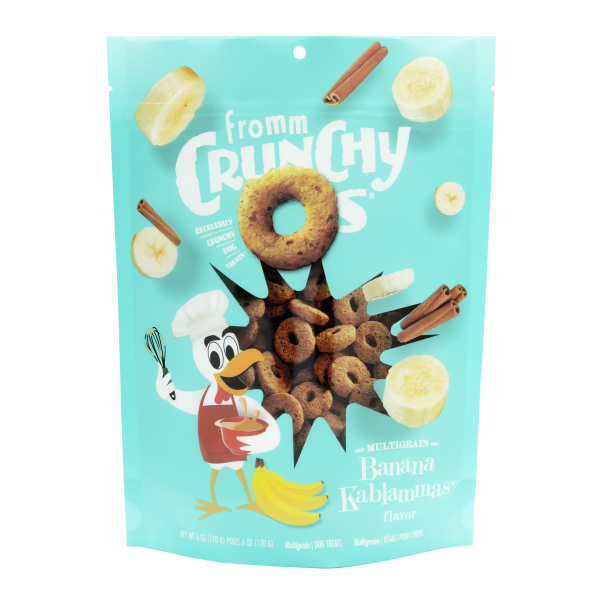 FROMM CRUNCHY O'S BANANA KABLAMMAS 6OZ.